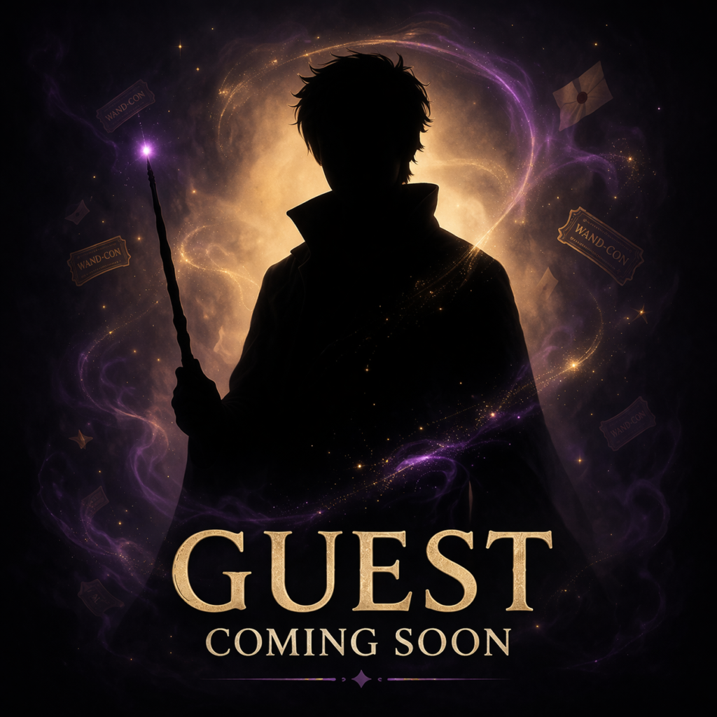 mysterious guest in a magical realm